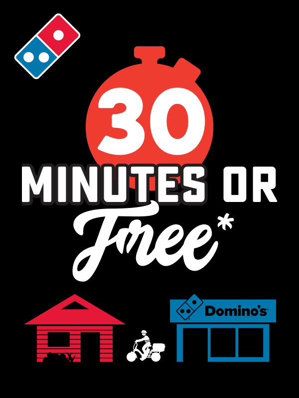 30 minutes. Лозунг Доминос. Domino's pizza 30. 30 Minutes pizza delivery Domino's. 30 Minutes or free.